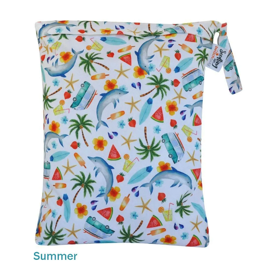Seedling Baby Beach Bag Reusable Wet Bag