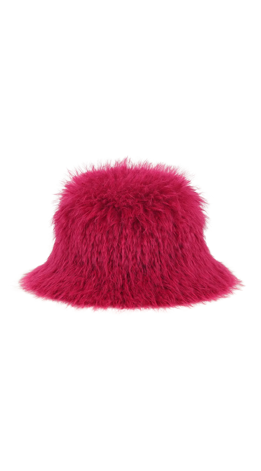 SHAGGY BUCKET HOT PINK