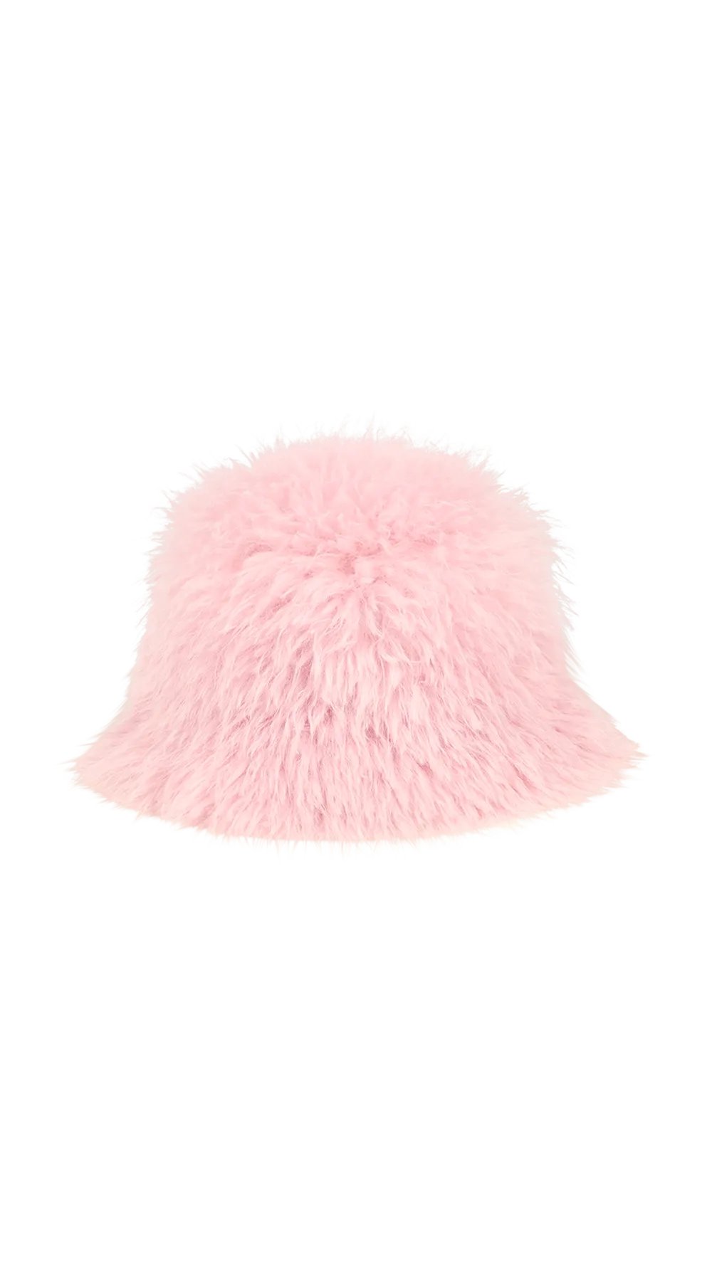 SHAGGY BUCKET LIGHT PINK