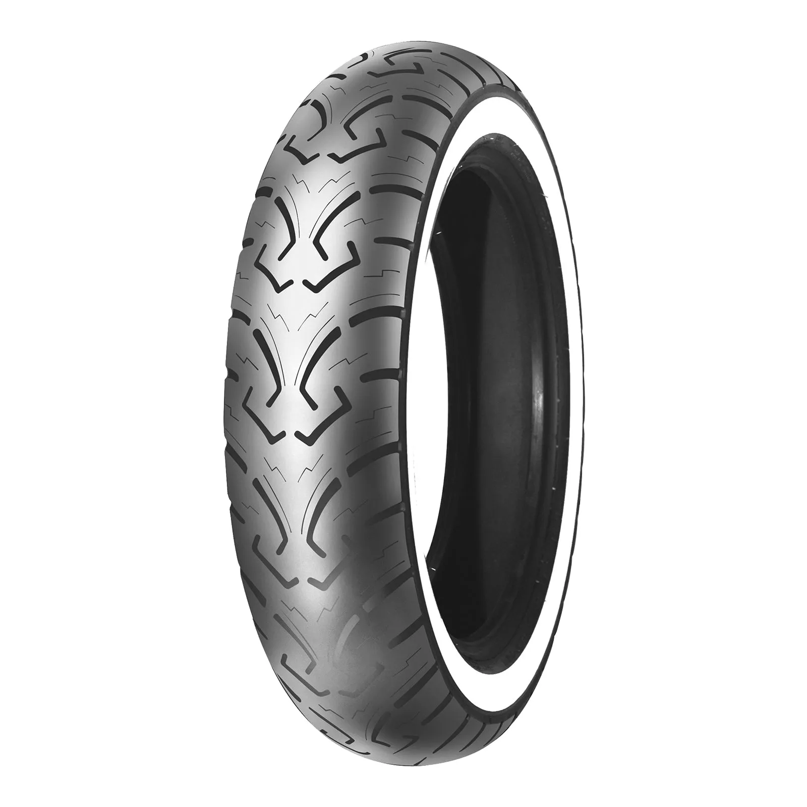 Shinko MT90-16 250 Rear Cruiser Tyre (White Wall)