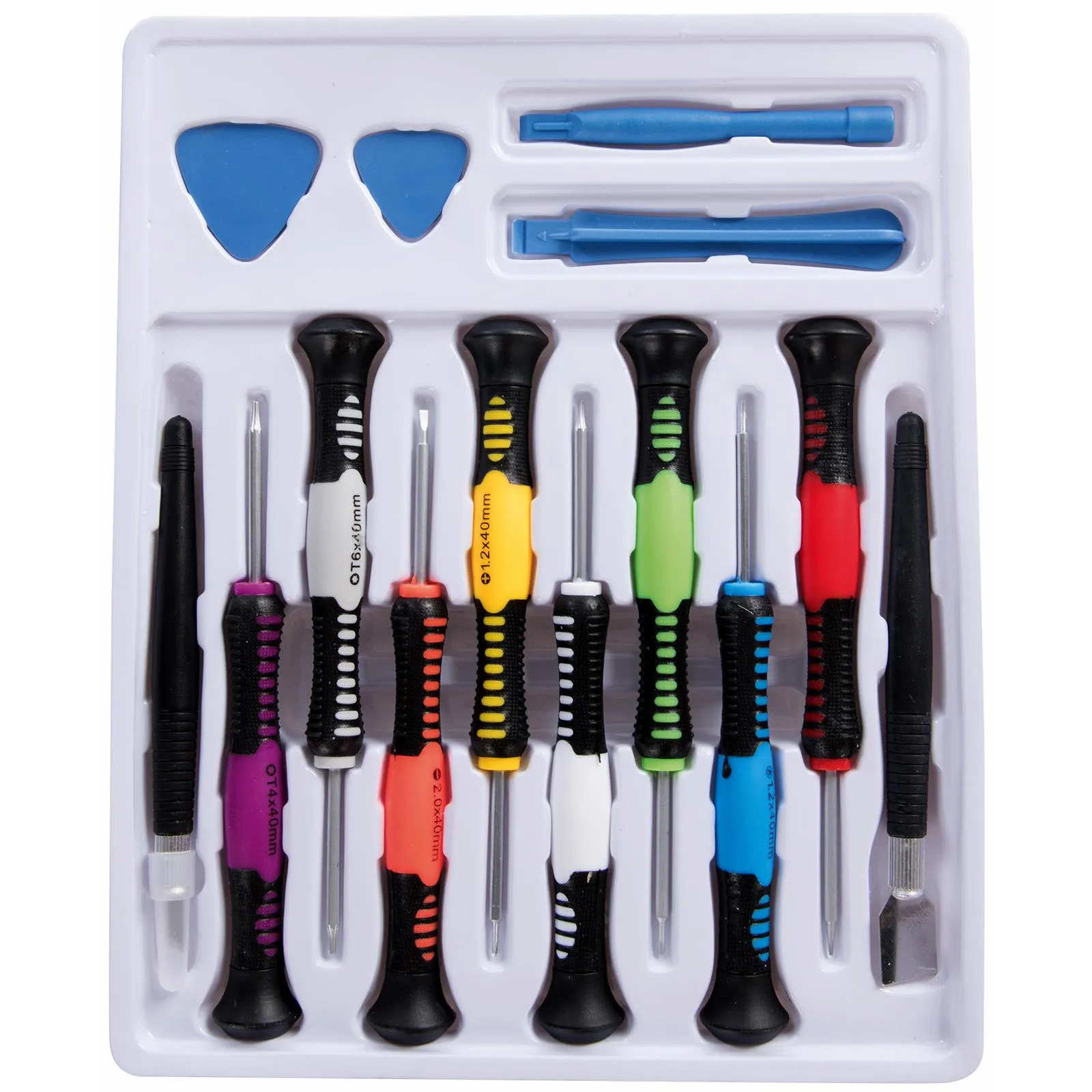 Silverline 16 Piece Precision Phone Repair Kit Screen Tablet Laptop Pentalobe