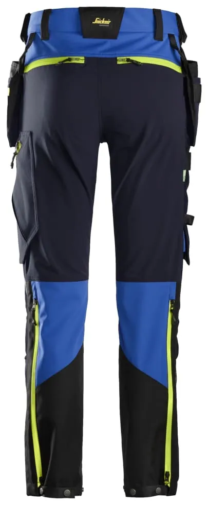 Snickers 6940 Flexiwork Softshell Elite Stretch Work Trousers With Holster Pockets