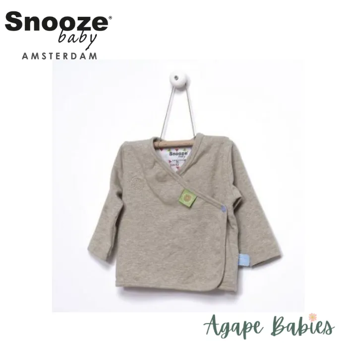 Snoozebaby Cardigan in Taupe Melange - 4 Sizes