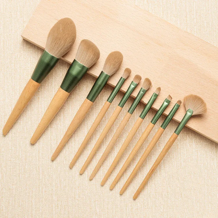 Soft Face Powder Blush Makeup Brush Set