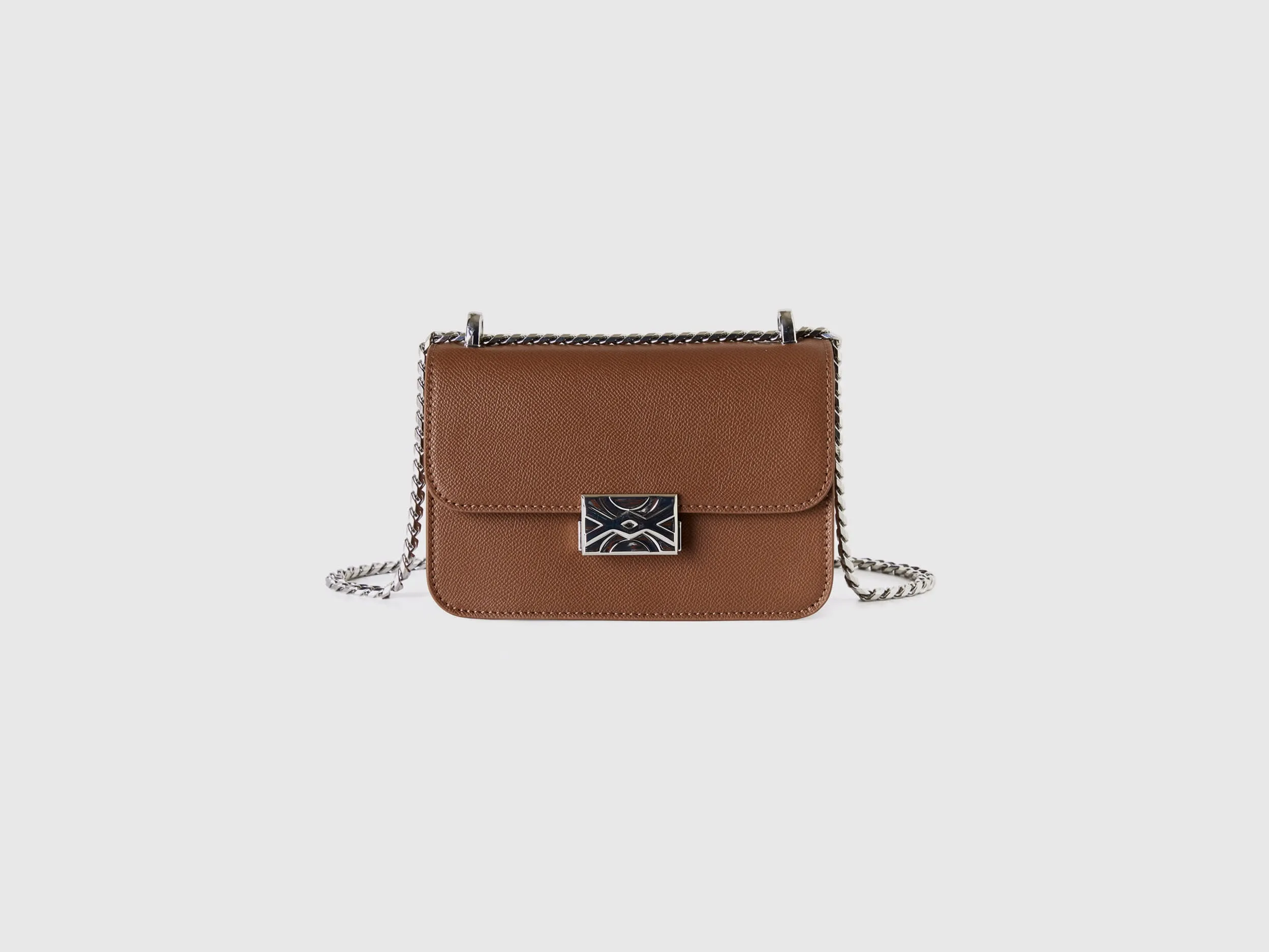 Solid Brown Shoulder Bag