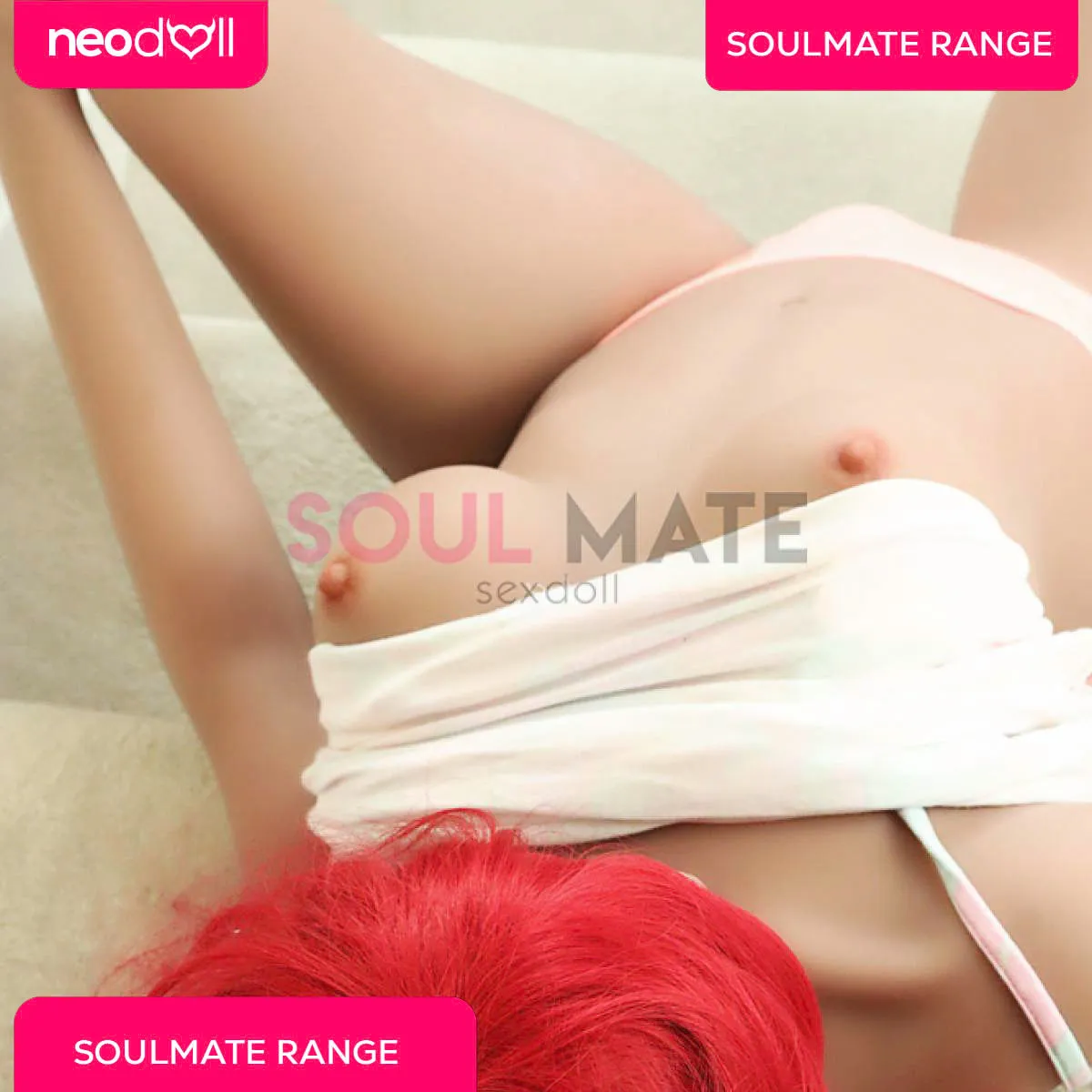 SoulMate - Ayla - Realistic Sex Doll - 157cm - Light Brown