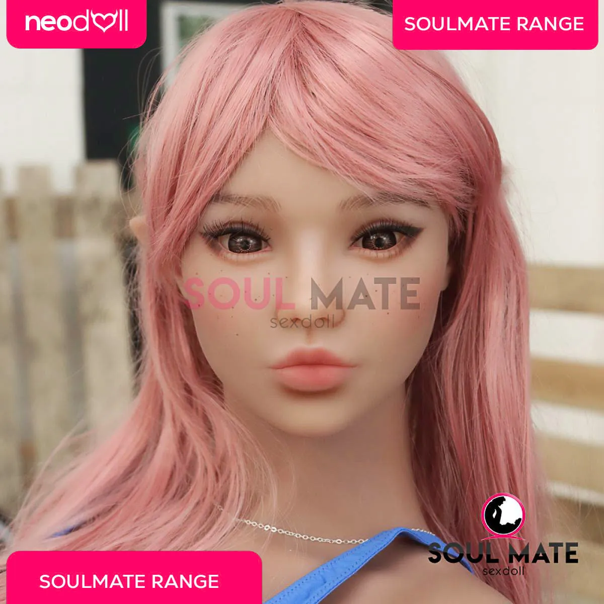 SoulMate - Diana Elf - Realistic Sex Doll - 148cm - Light Brown