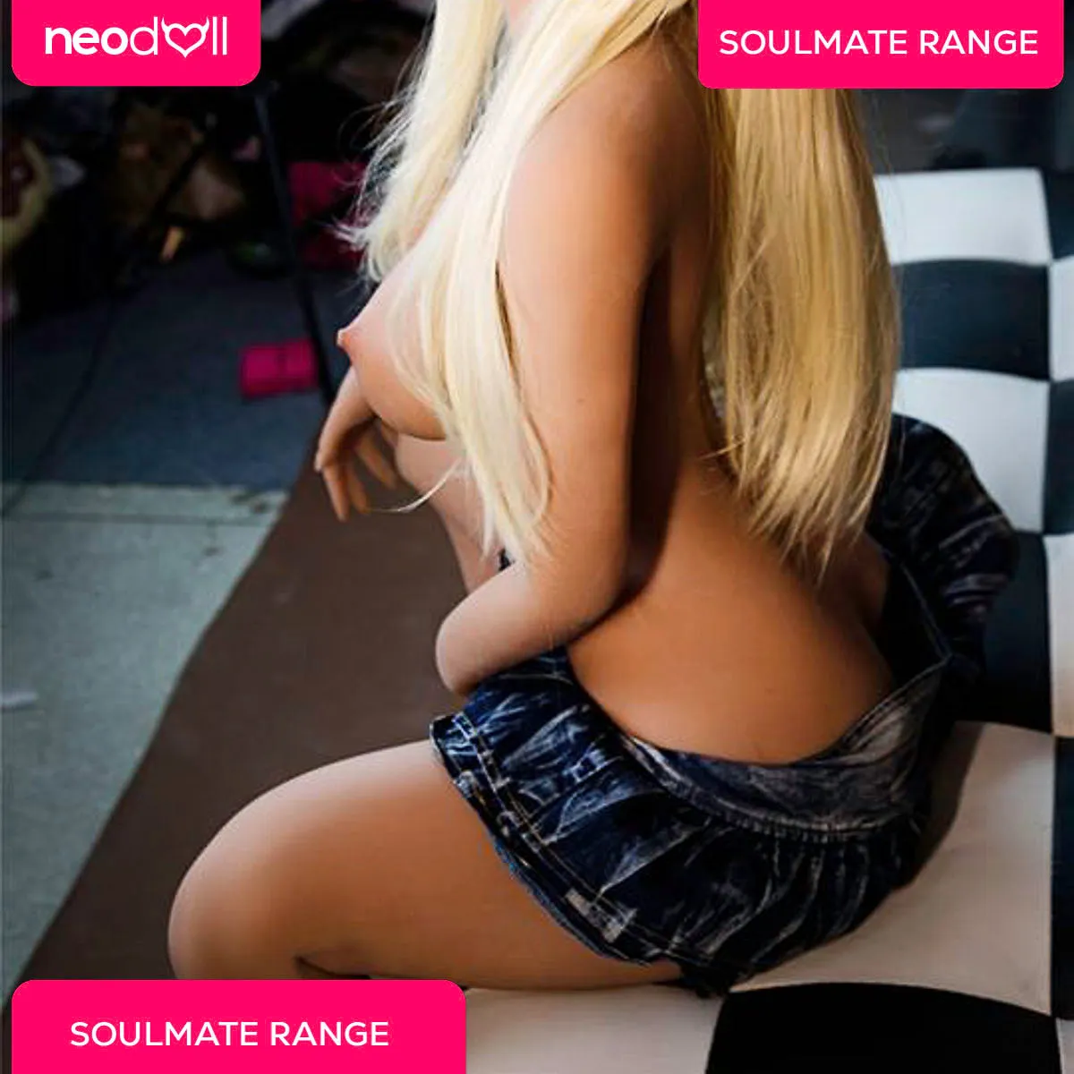 SoulMate - Jana - Realistic Sex Doll - 148cm - Light Brown
