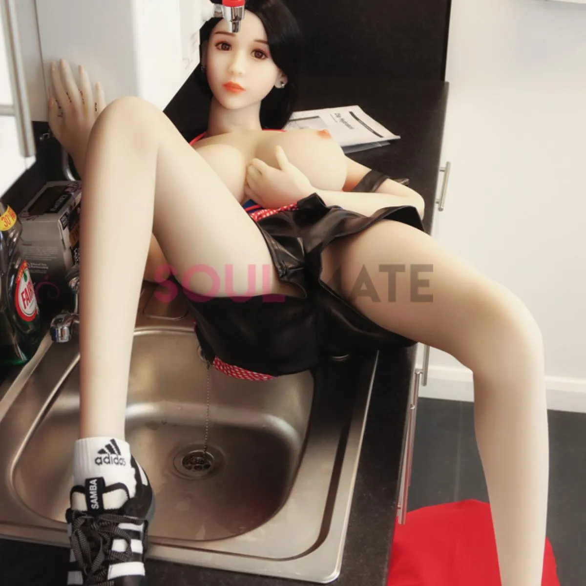 SoulMate - Lilly - Realistic Sex Doll - 158cm - White