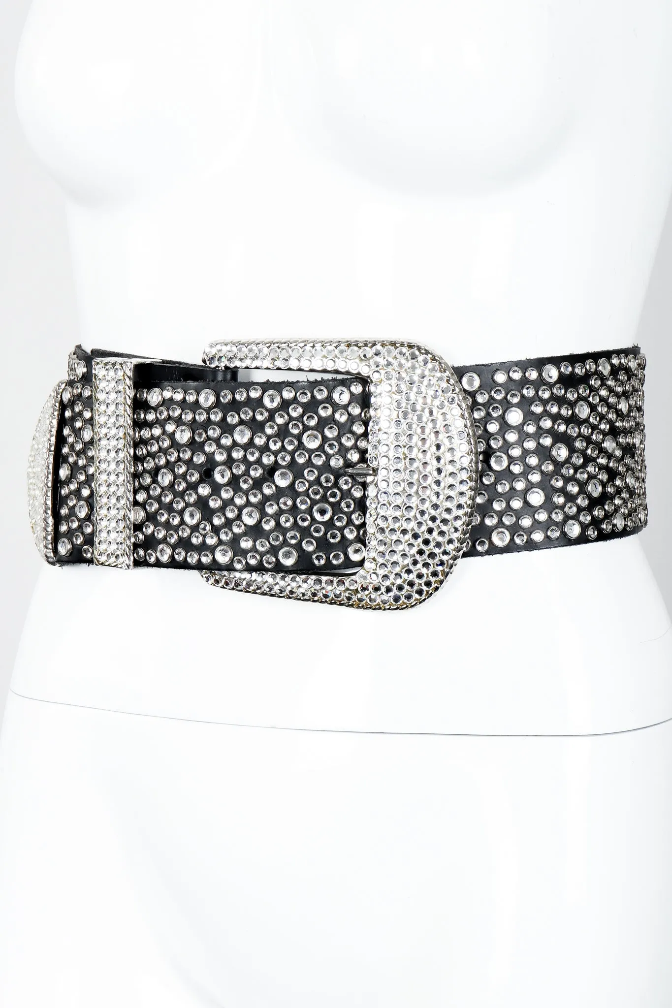 Sparkling Crystal Studded Belt