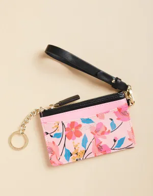 Spartina 449 Slim Card Coinpurse Floral Stem