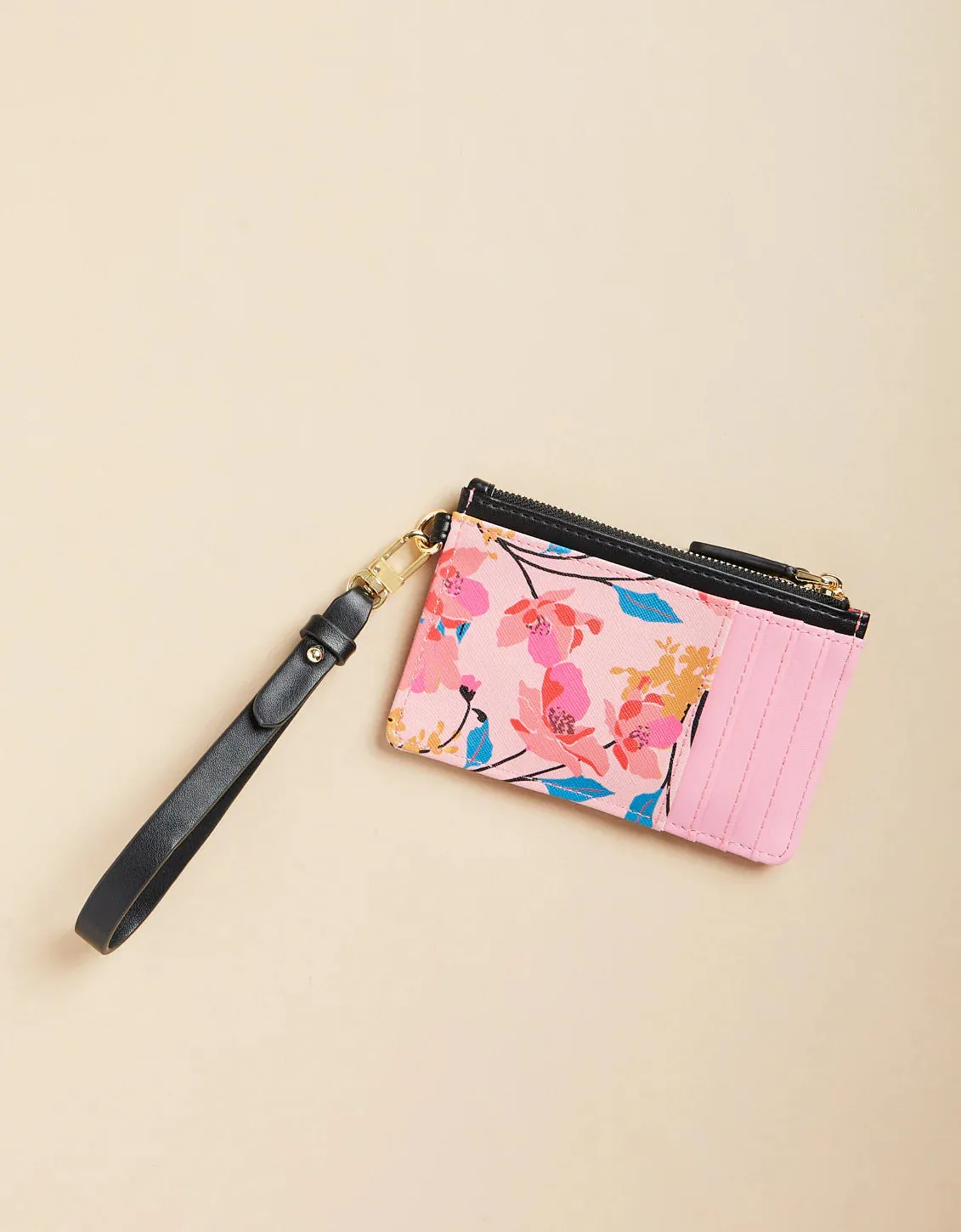Spartina 449 Slim Card Coinpurse Floral Stem