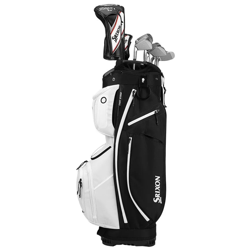 Srixon S3 Signature Series Golf Cart Bag - Black/White