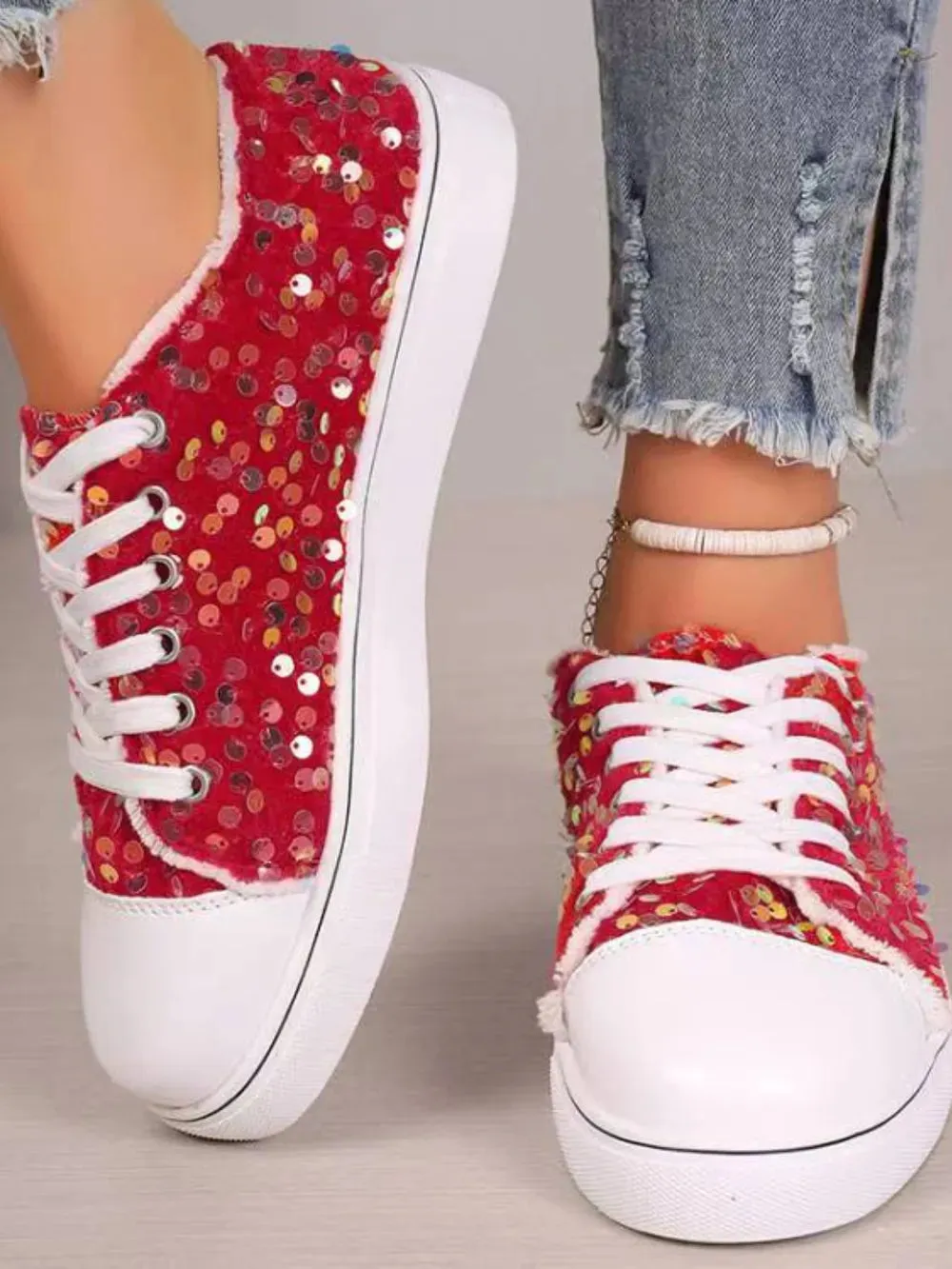 Starlit Stroll Sequin Sneakers