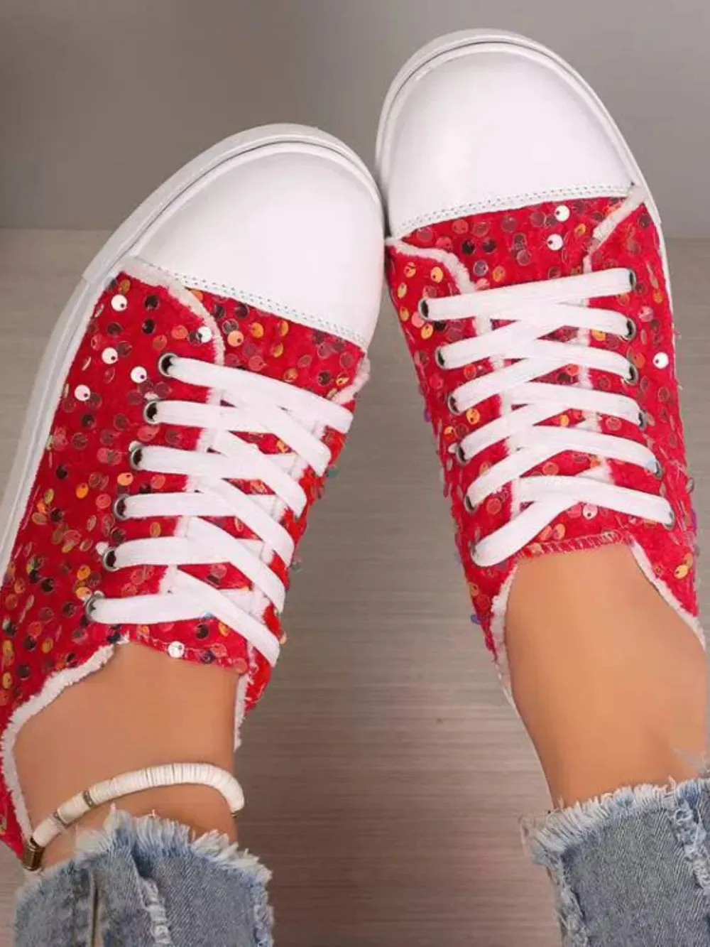Starlit Stroll Sequin Sneakers