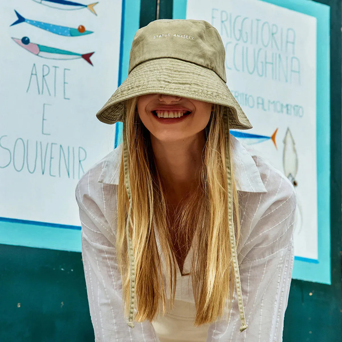 Status Anxiety Golden Days Bucket Hat - Fawn
