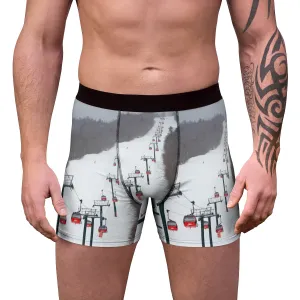 Stowe Mountain Gondola - Men's Boxer Briefs