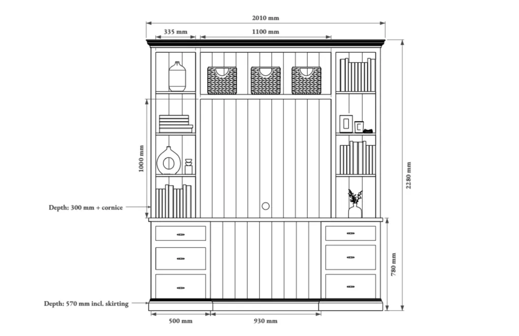 Study Display Desk