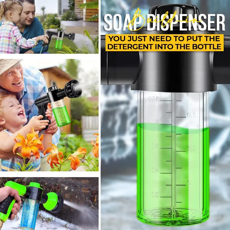🔥Summer Hot Sale - 30% Off - 💝 Portable Auto Foam Lance Water Gun