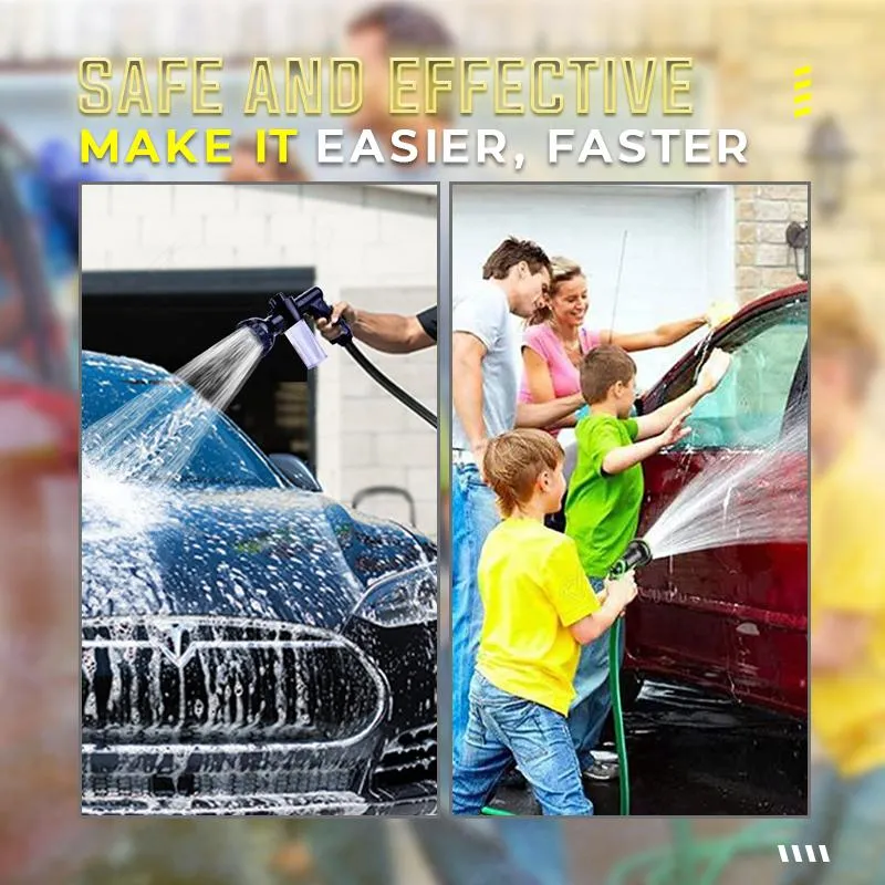 🔥Summer Hot Sale - 30% Off - 💝 Portable Auto Foam Lance Water Gun