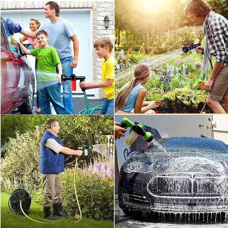 🔥Summer Hot Sale - 30% Off - 💝 Portable Auto Foam Lance Water Gun