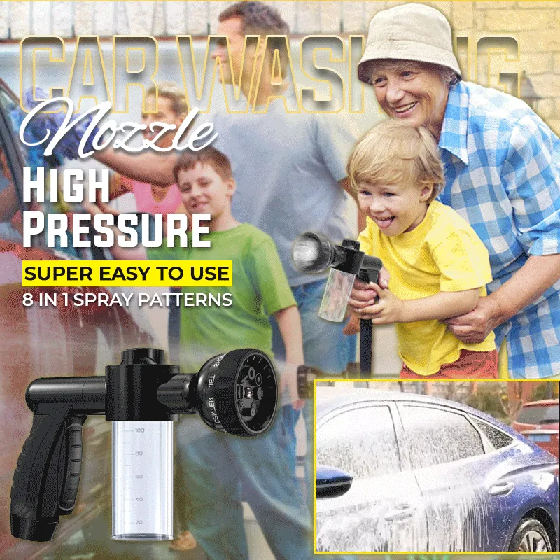 🔥Summer Hot Sale - 30% Off - 💝 Portable Auto Foam Lance Water Gun