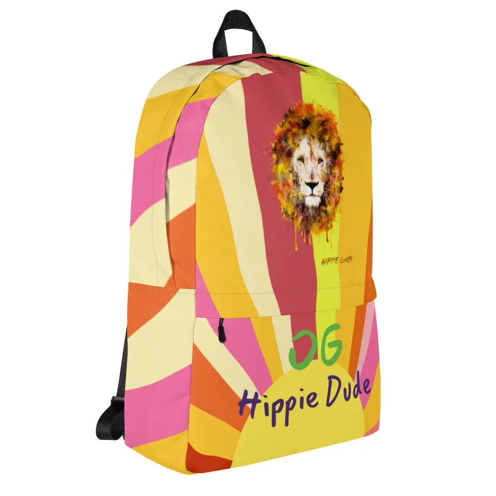 Sun Rays Backpack - OG Hippie Dude