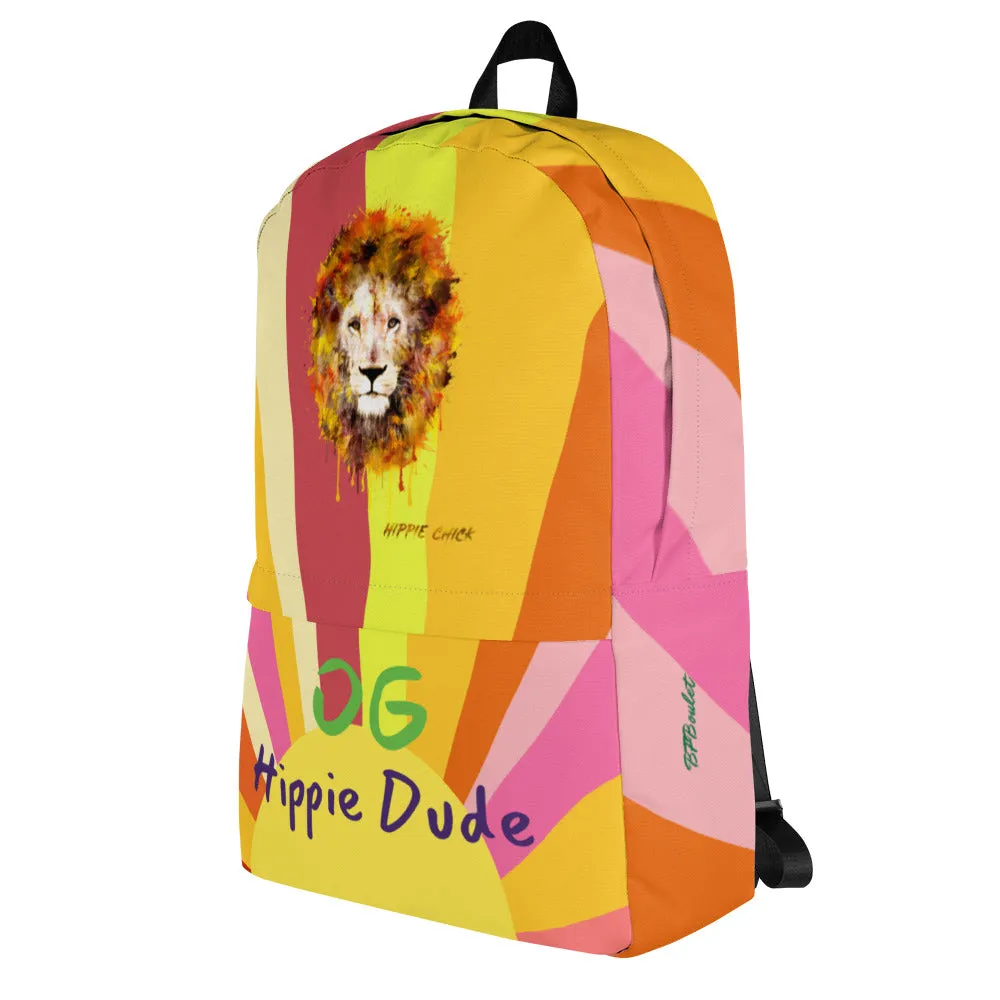 Sun Rays Backpack - OG Hippie Dude