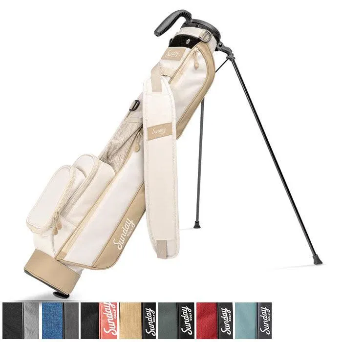 Sunday Golf Loma Stand Bag Friars Brown (BAG129)