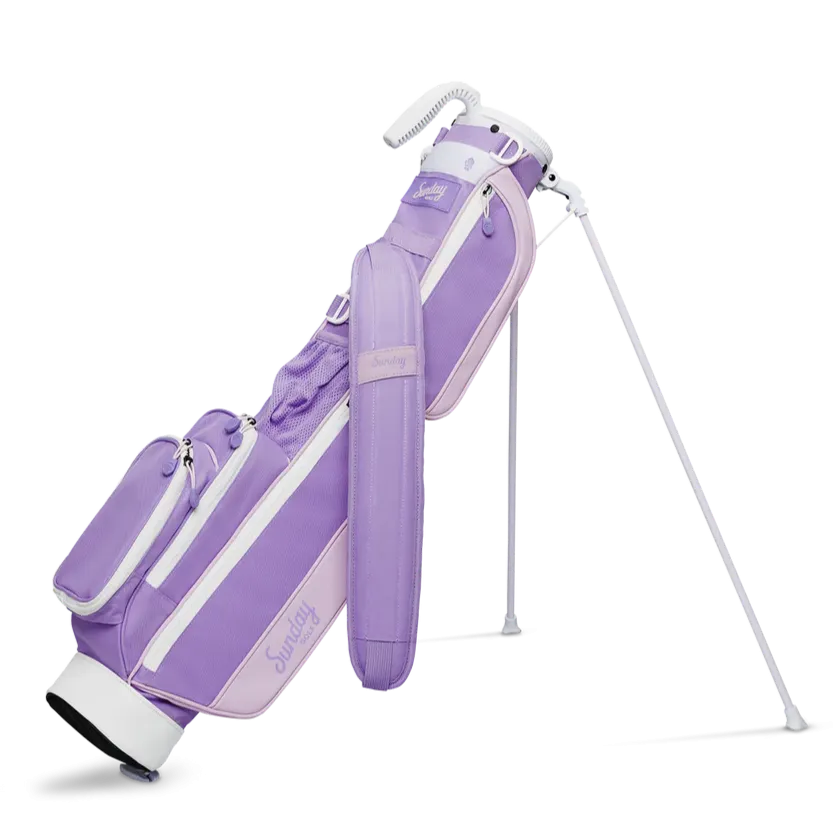Sunday Golf Loma Womens Golf Stand Bag Lavender (Bag Height 32")