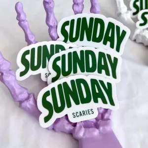 Sunday Scaries Decal
