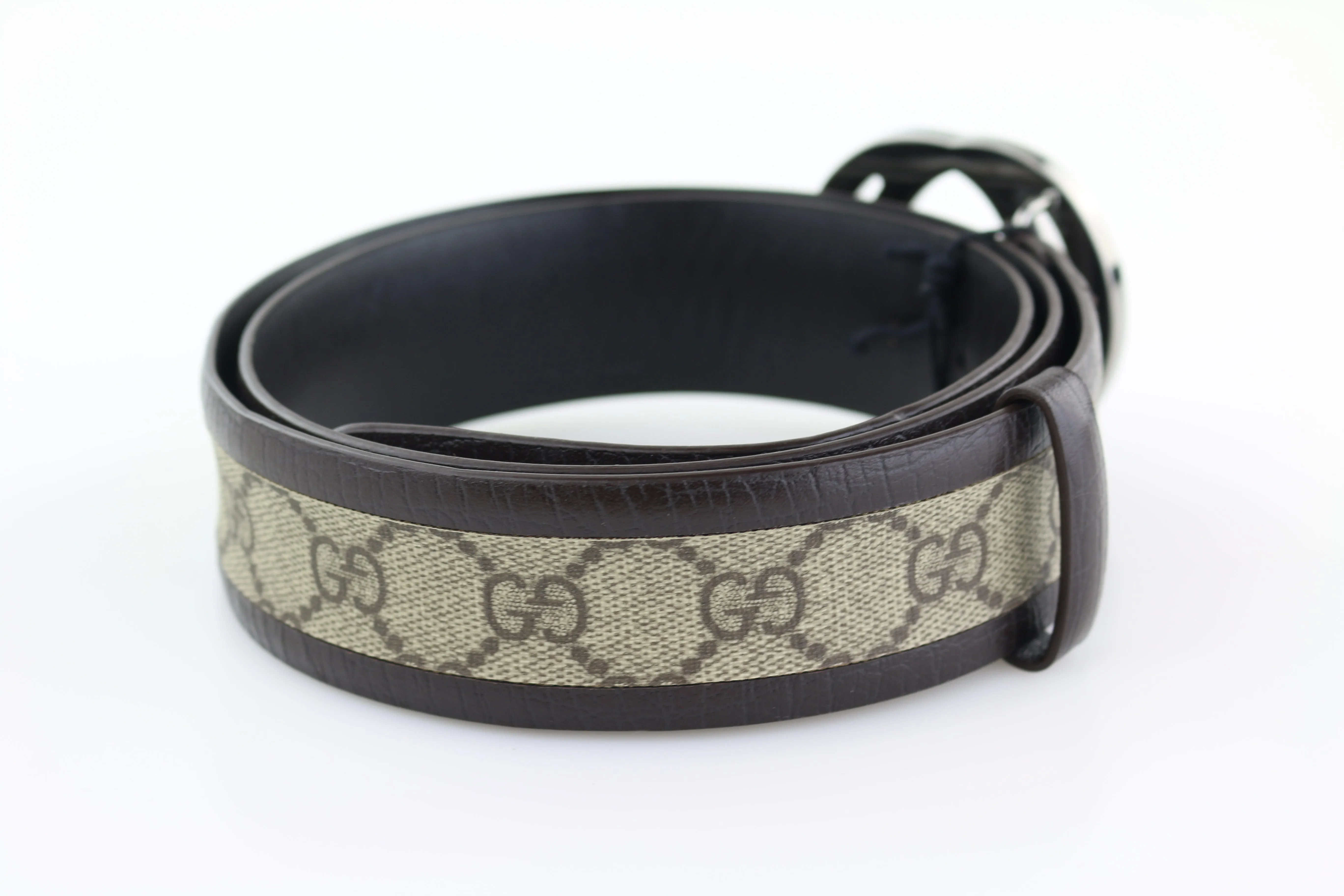 Supreme Monogram Interlocking GG Belt 95