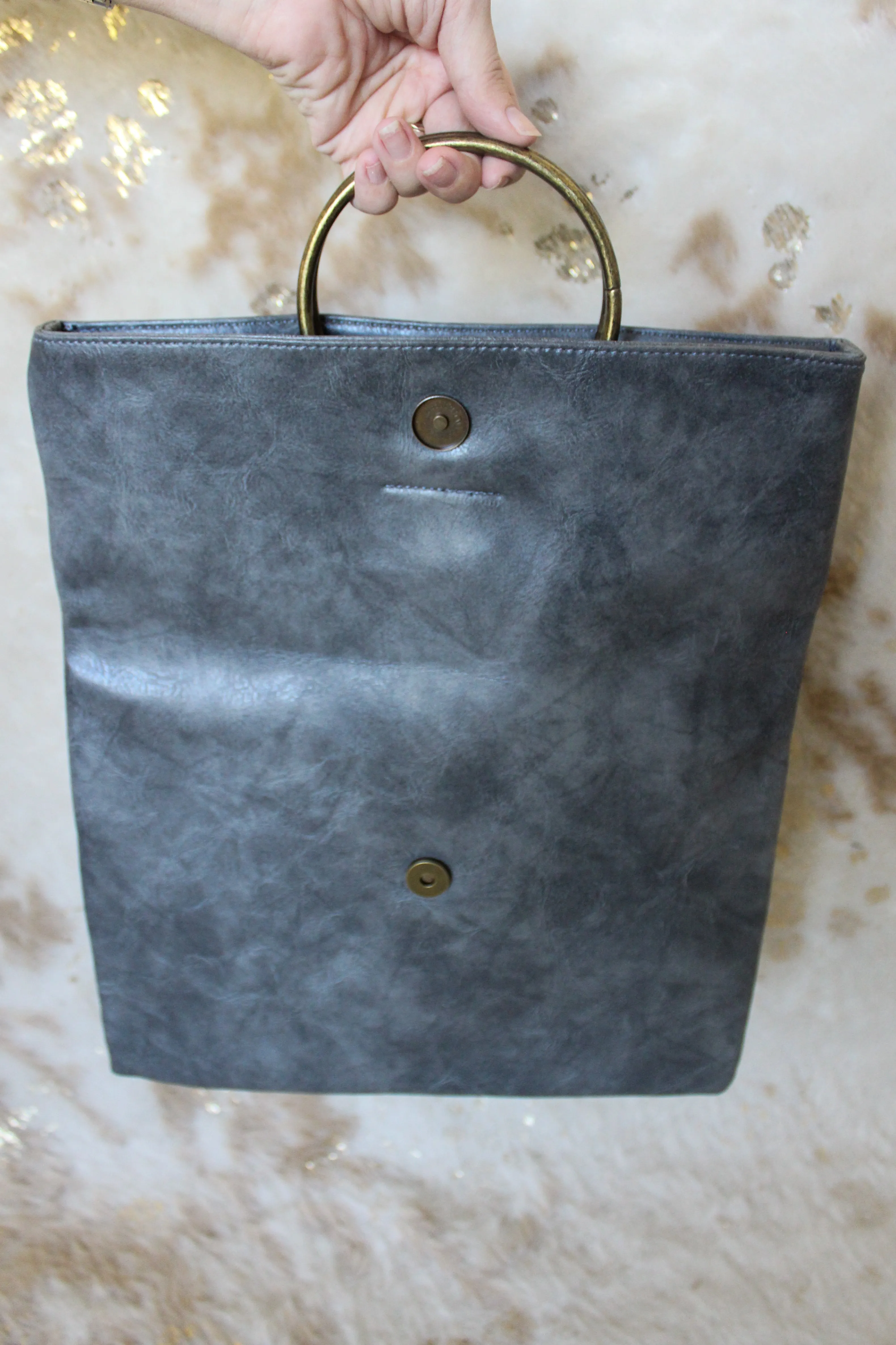 TAKE IT EASY FOLD OVER CLUTCH