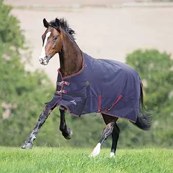 TKBLA844-81"-Navy Blanket Winter Turnout Highlander Plus Combo 300g