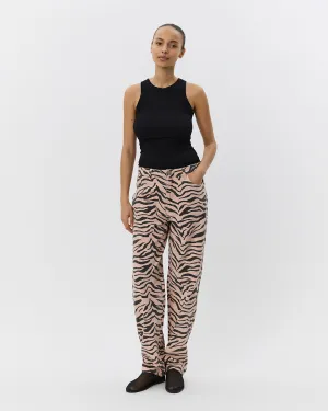 TOKYOSW ZEBRA JEANS - Light Rose