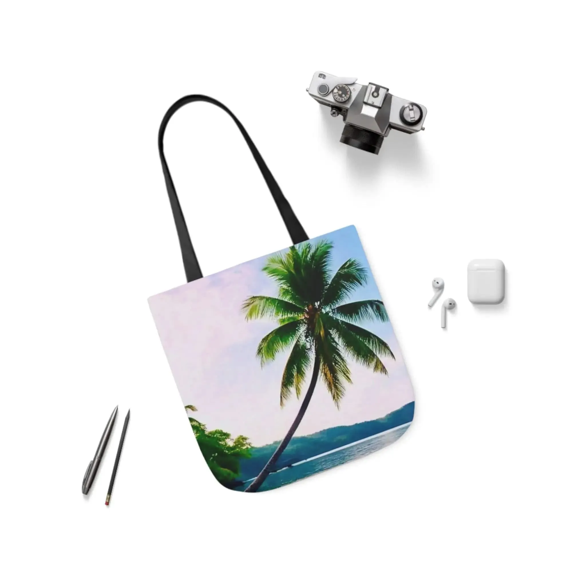 Tote Bag, 5-Color Straps