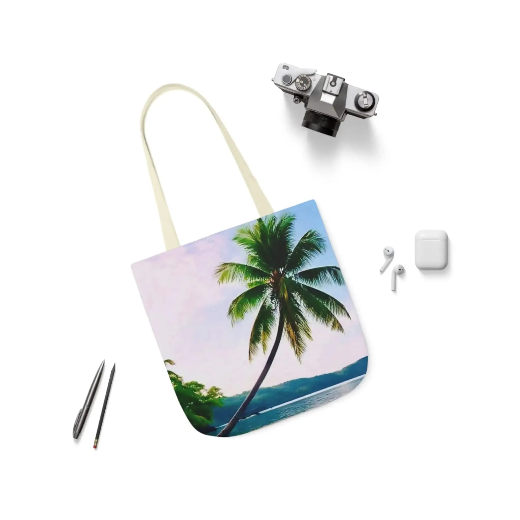 Tote Bag, 5-Color Straps
