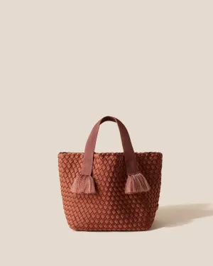 Tulum Small Tote in Adobe
