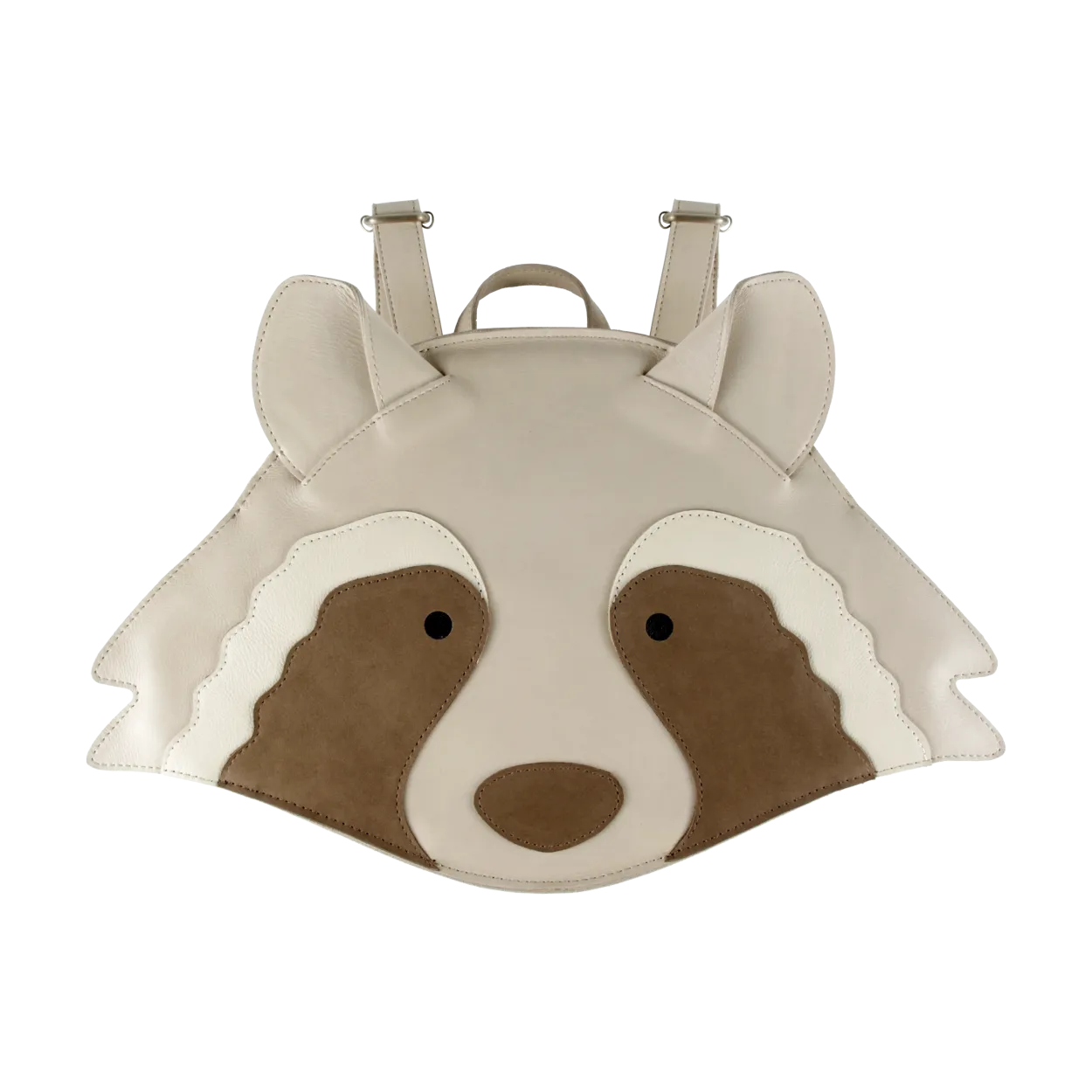 Umi Schoolbag | Raccoon | Ivory Classic Leather