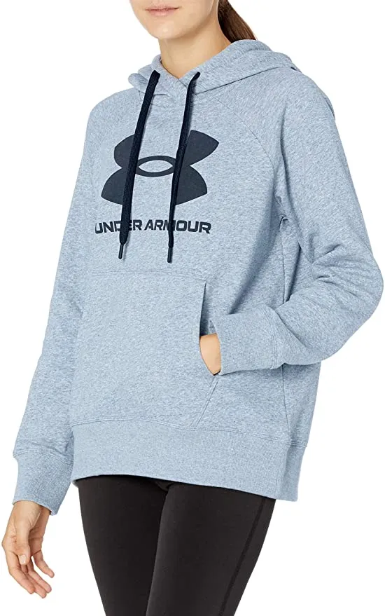 Under Armour Women's Rival Fleece Logo Hoodie - Large