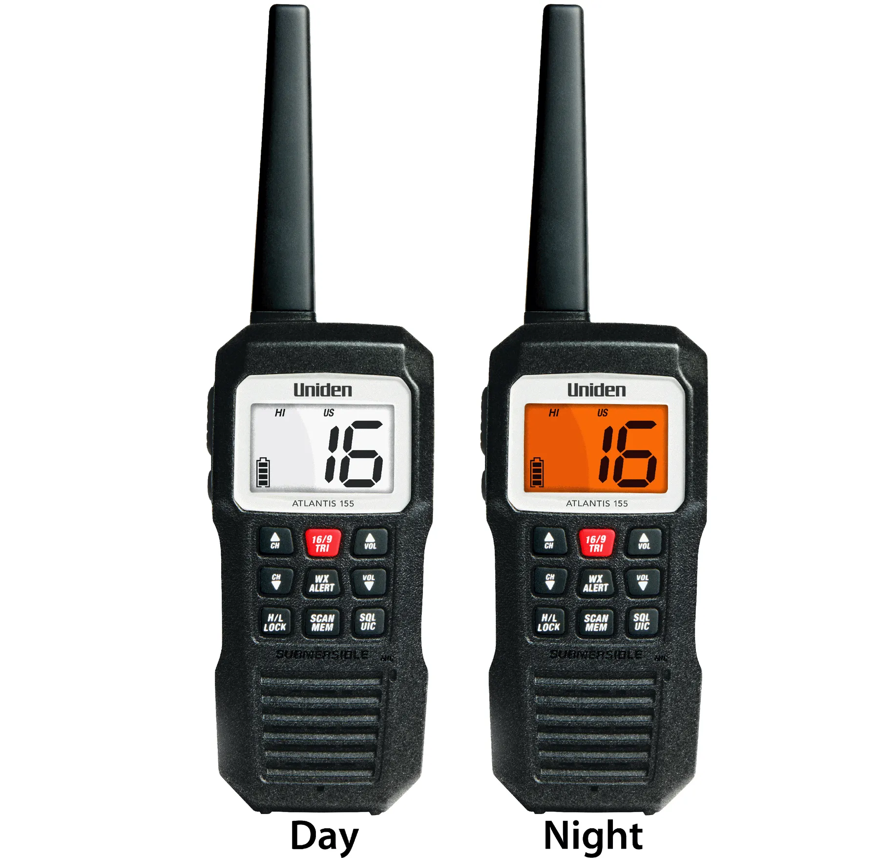 Uniden Atlantis 155 Floating Handheld VHF Radio