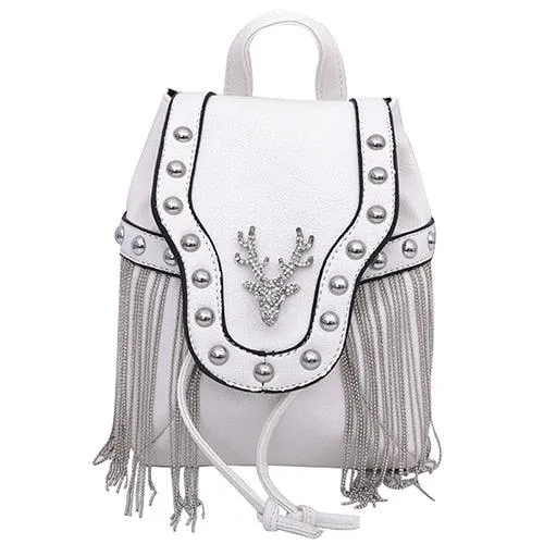 Unleash Your Dark Side with the Gothic Rock Leather Vintage Retro Steampunk Handbag Shoulder Bag