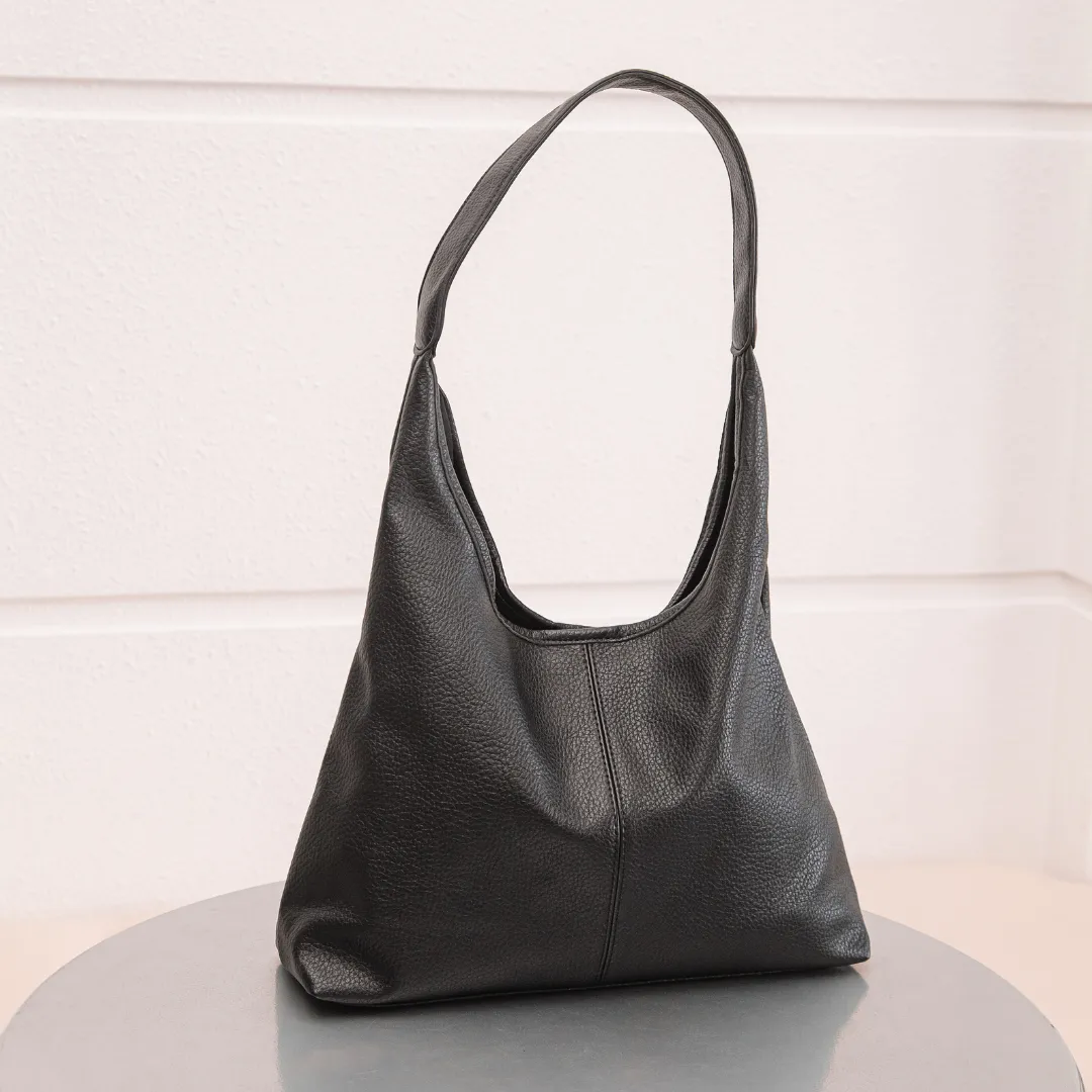 Vegan Leather Hobo Bag
