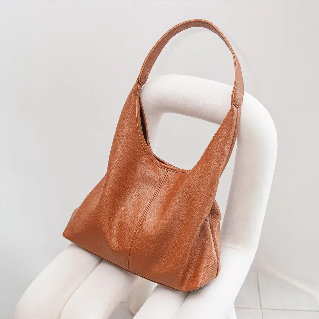 Vegan Leather Hobo Bag