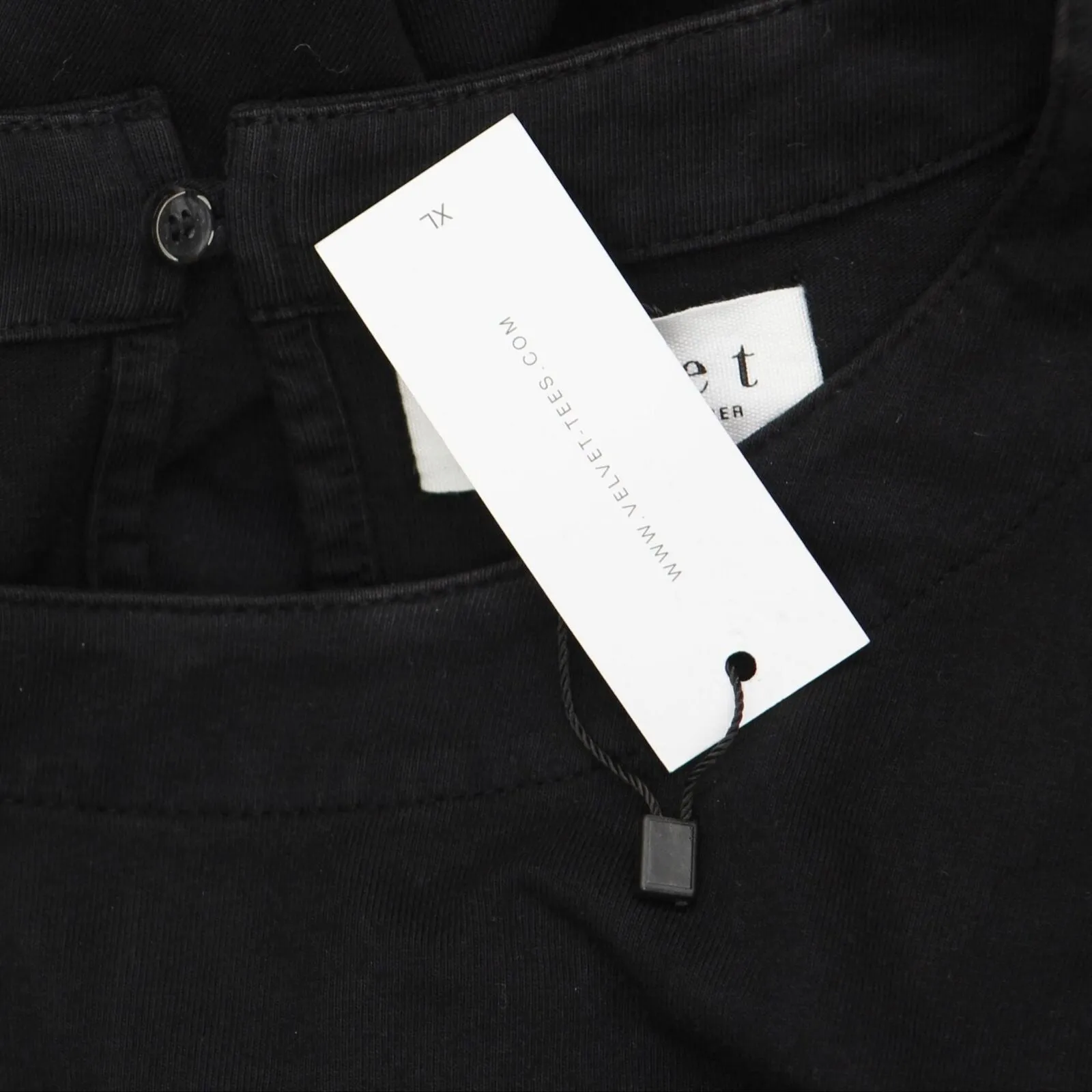 Velvet By Graham & Spencer Daisee Light Structure Cotton Puff Dress Black XL
