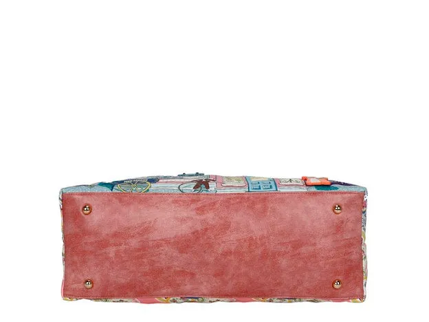 Vendula London - Heritage Victorian Tea Rooms Double Weekender Tote Available Now