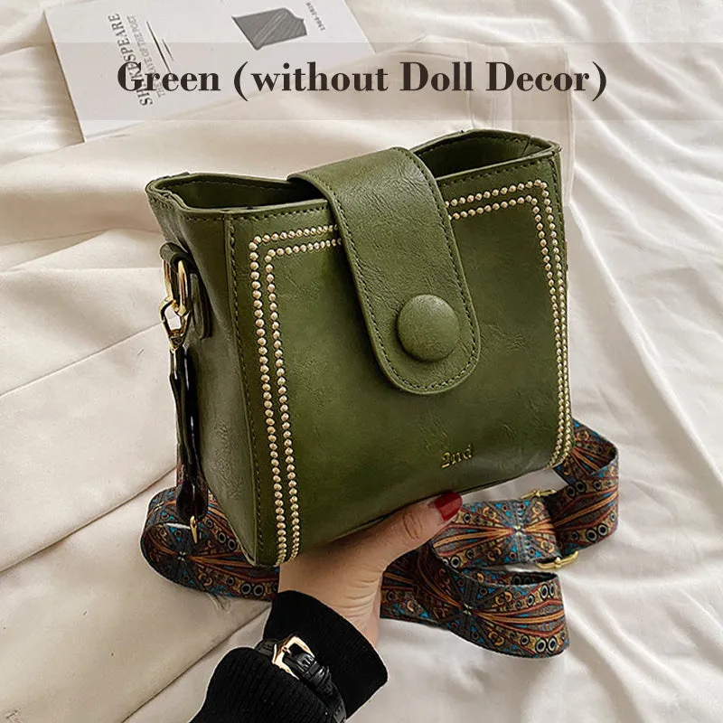 👜🎁Vintage Fashion Bag with Adjustable Wider Shoulder Strap