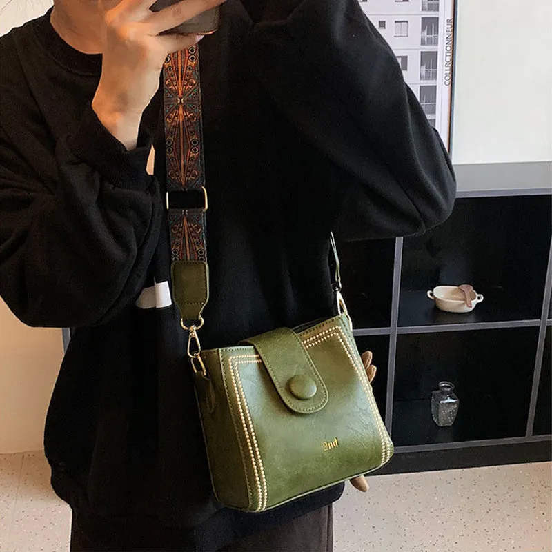 👜🎁Vintage Fashion Bag with Adjustable Wider Shoulder Strap
