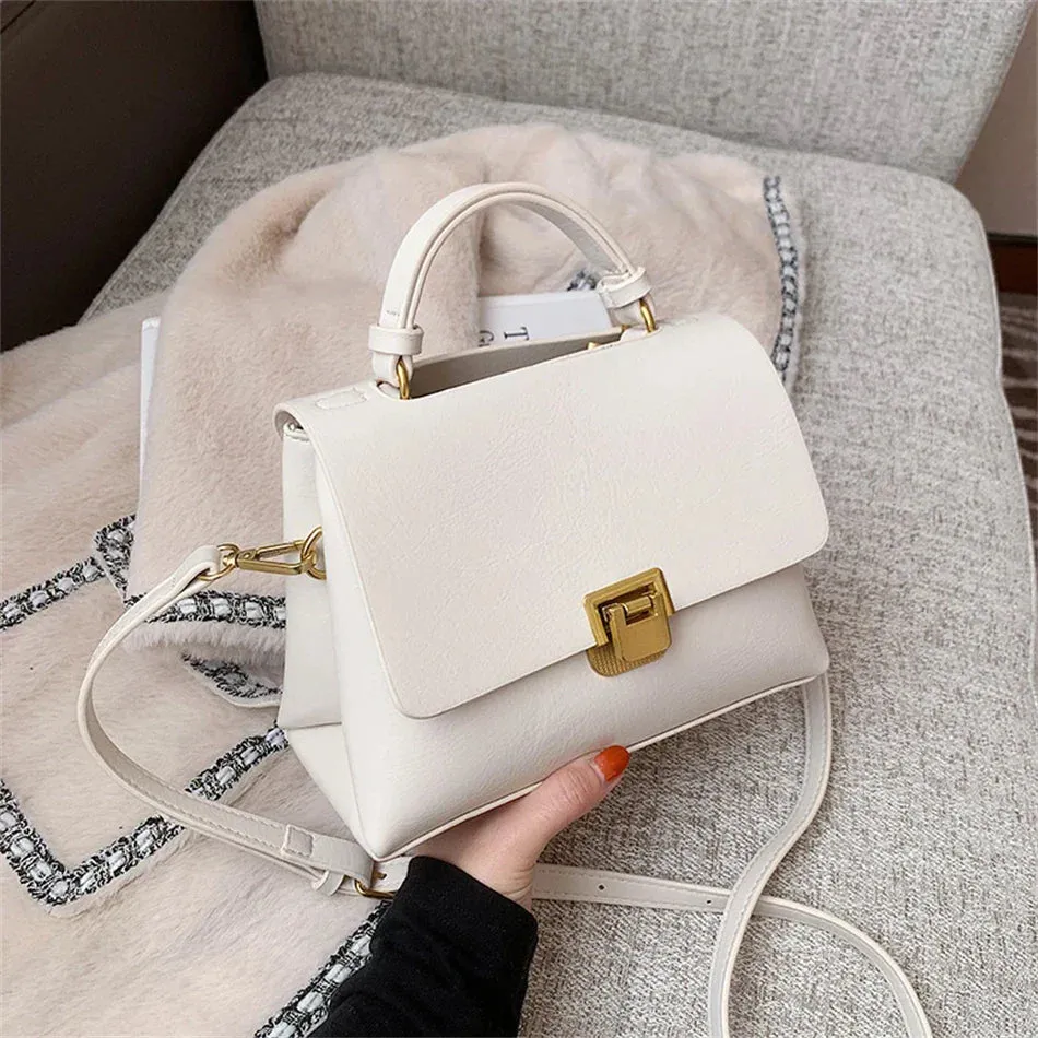 Vintage PU Leather Mini Shoulder Bag