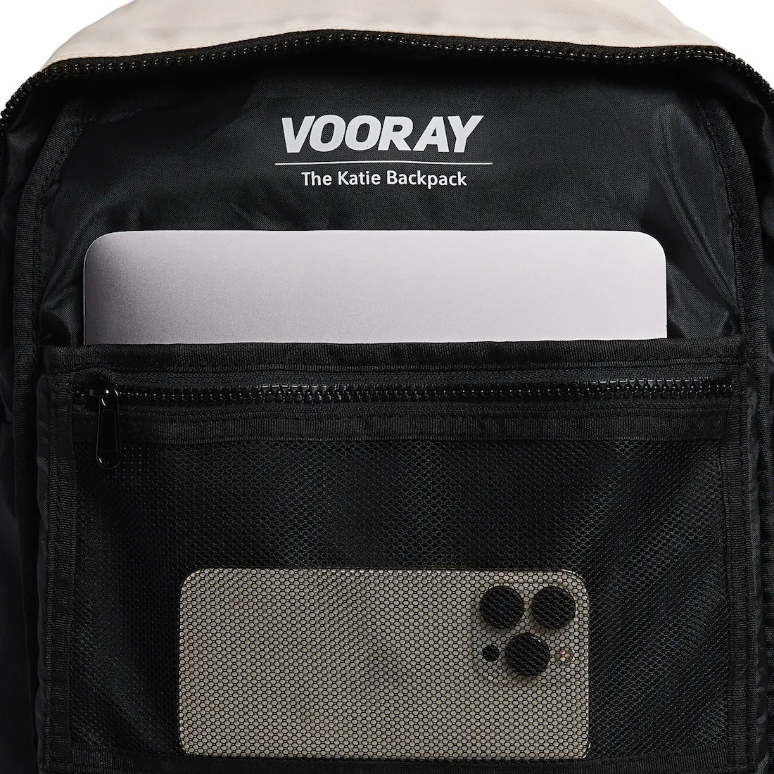 VOORAY KATIE BACKPACK | CAMEL COLOR BLOCK
